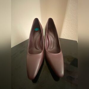 DKNY Burgundy Women's Heels